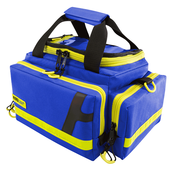Akuttaske small i blå farve fra tyske AEROcase® 